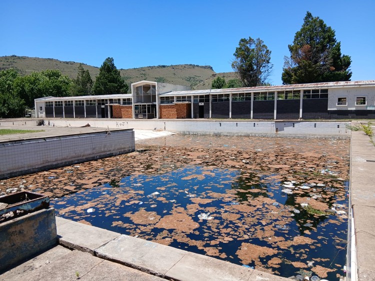 Nowhere to swim in Komani this Christmas